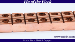 Plain Fin - EDM'd Copper