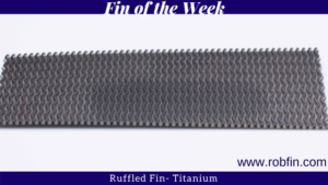 Ruffled Fin- Titanium